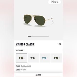 Ray Ban Aviator 55